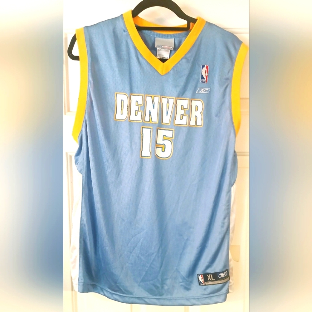 Vintage Reebok Denver Nuggets Carmelo Anthony Basketball Jersey Youth XL (18-20)